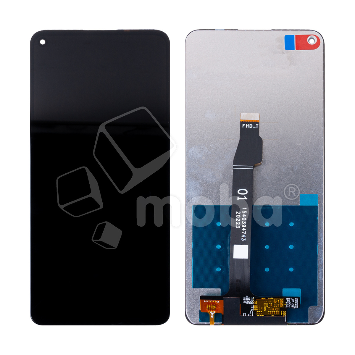 Дисплей для Huawei Honor 30S (CDY-NX9A) в сборе с тачскрином Черный - OR (HD+, 300 Кд/м?, 60 Гц)
