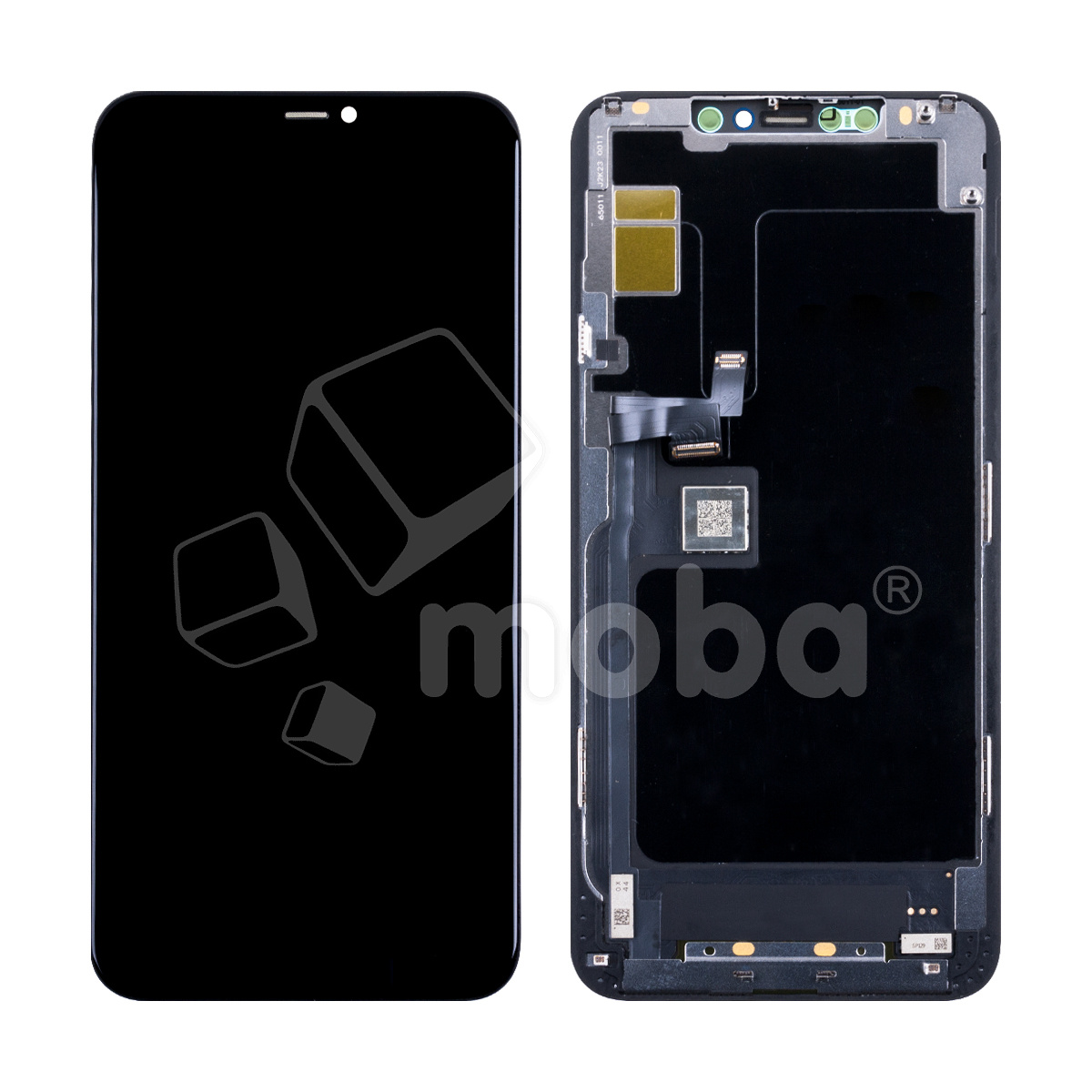 Дисплей для iPhone 11 Pro Max (A2218) в сборе с тачскрином Черный - (In-Cell) (площадка под IC)