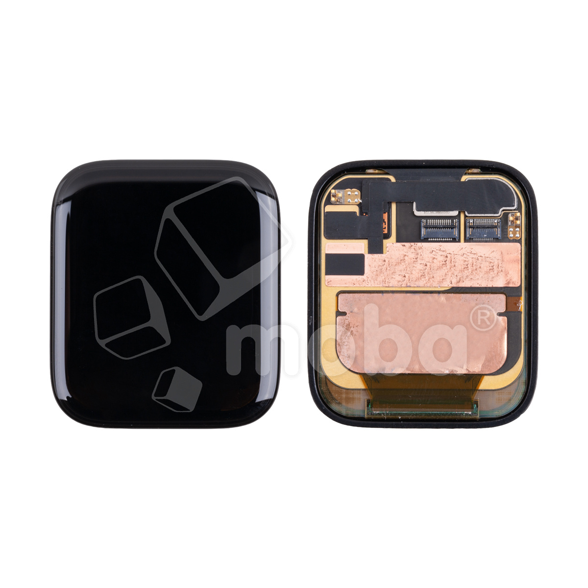 Дисплей для Apple Watch 6 44 мм в сборе с тачскрином Черный - OR100 (Снятый, без ремонта)
