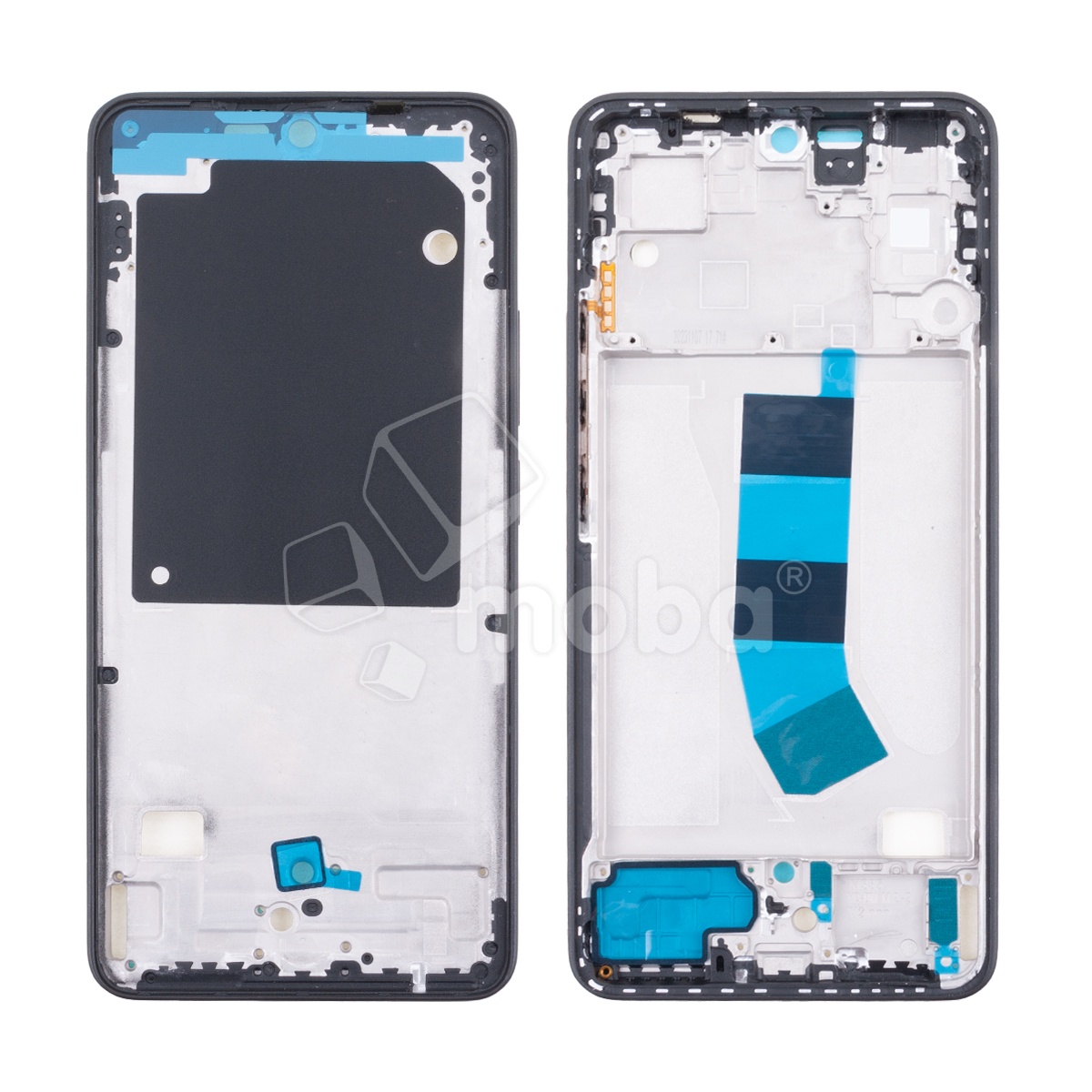 Рамка дисплея для Xiaomi Redmi Note 13 4G (23129RAA4G/23124RA7EO/23129RA5FL) Черный (возможен дефект ЛКП)