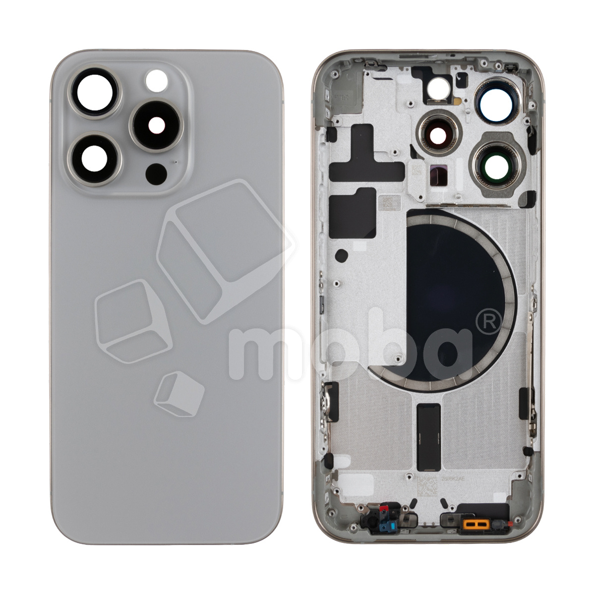 Корпус для iPhone 15 Pro (A3102) (1 Sim) Серый - Премиум