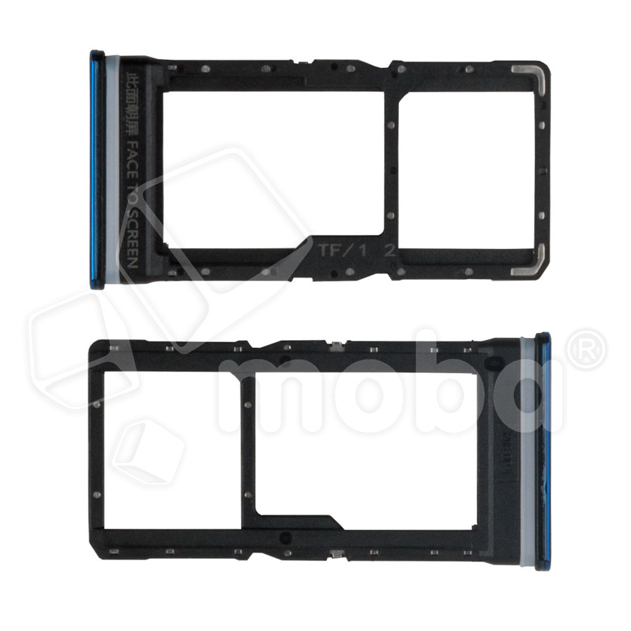 Держатель SIM для Xiaomi Poco X3 NFC/X3 Pro (M2007J20CG/M2102J20SG) Синий