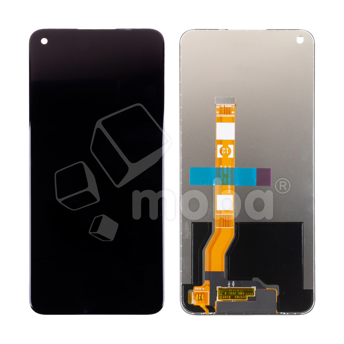 Дисплей для Realme 8i/9i/Narzo 50 4G (RMX3151/RMX3491/RMX3286) в сборе с тачскрином Черный - OR100 (Full HD, 400 Кд/м?, 120 Гц)
