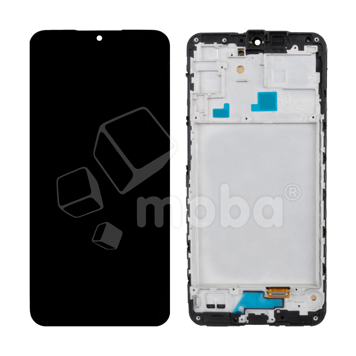 Дисплей для Samsung Galaxy A16 5G (A166B) модуль с рамкой Черный - (OLED) (Full Size)