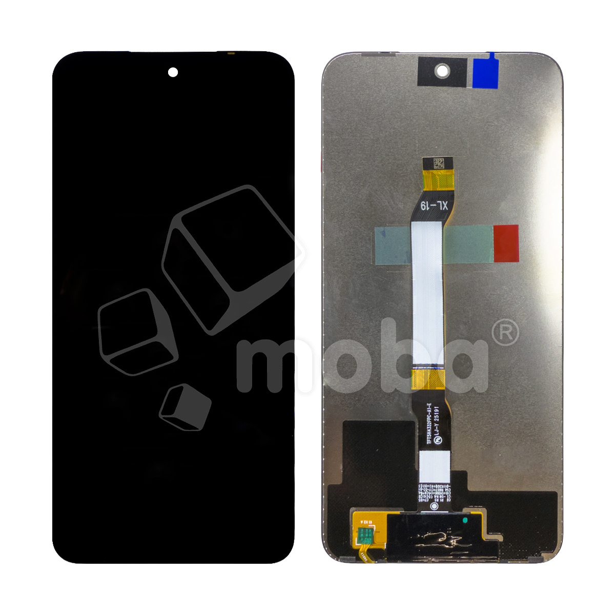 Дисплей для Xiaomi Poco M7 4G/Redmi 15 4G (25062PC34G/25062RN2DY) в сборе с тачскрином Черный - OR (Full HD, 300 Кд/м?, 120 Гц)