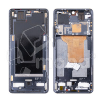 Рамка дисплея для Xiaomi 12/12X (2201123G/2112123AG) Черный (возможен дефект ЛКП)