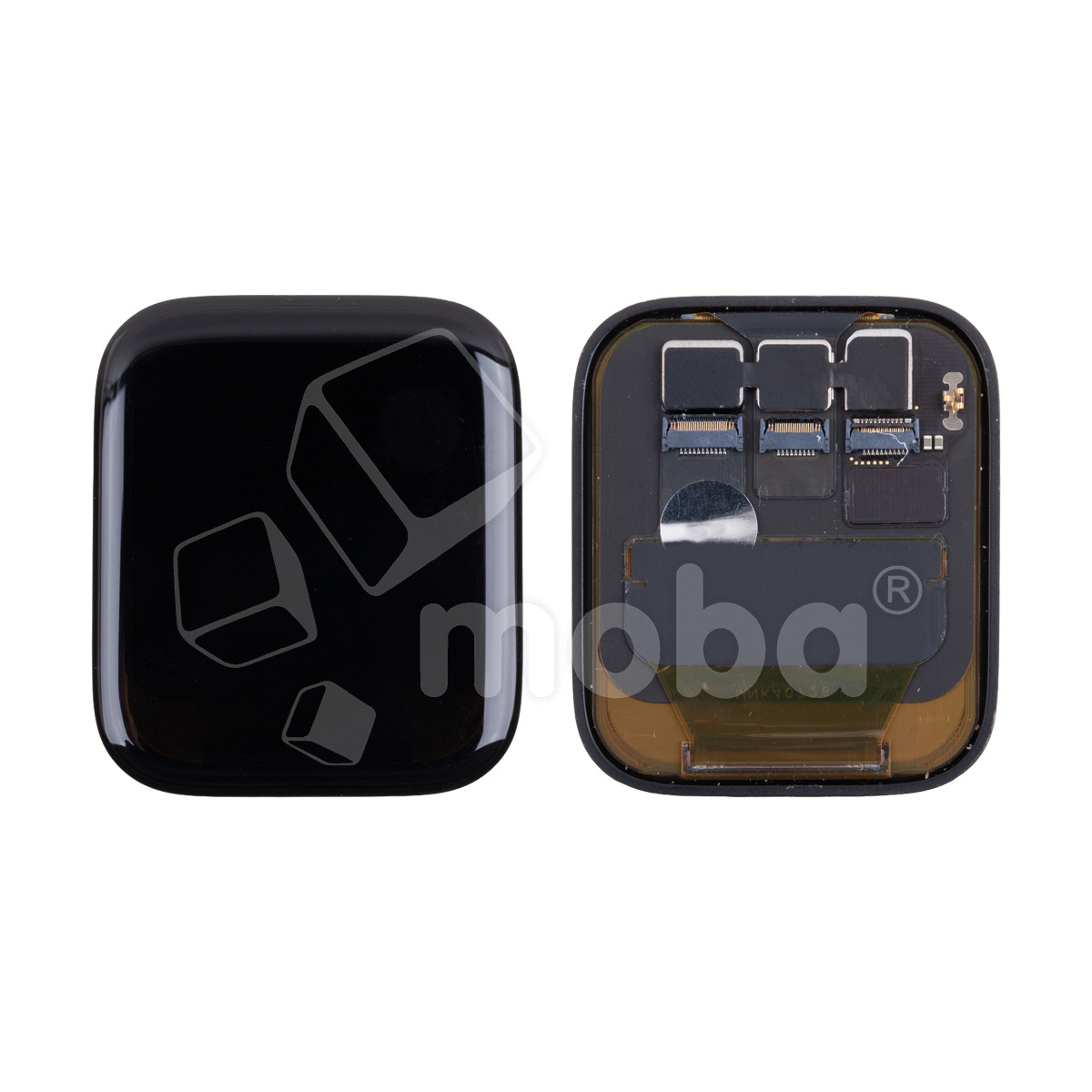 Дисплей для Apple Watch 5/SE 44 мм в сборе с тачскрином Черный - OR100 (Снятый, без ремонта)