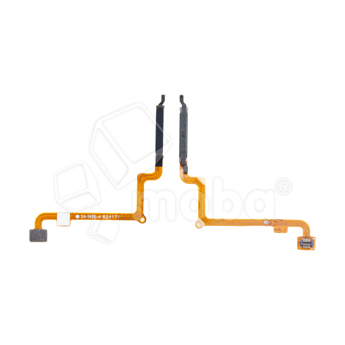 Шлейф для Xiaomi Redmi 14C/Poco C75 (2411DRN47C/2410FPCC5G) сканер отпечатка пальцев Черный