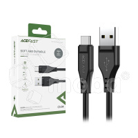 Кабель USB - Type-C Acefast C3-04 (3A, 1.2 м) Черный