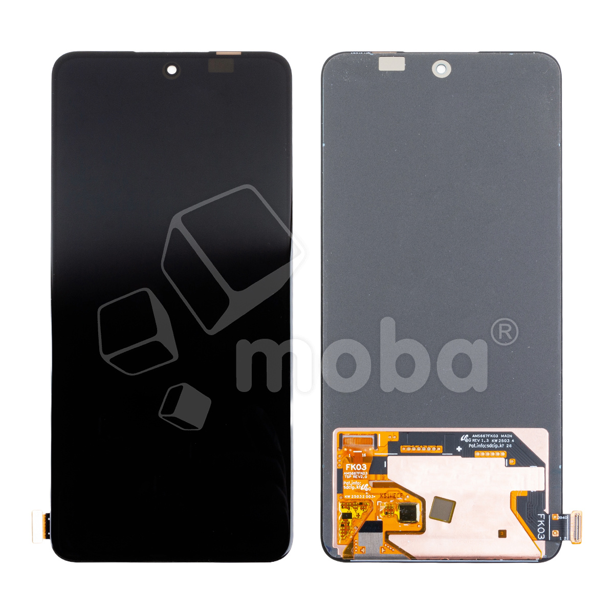 Дисплей для Realme 14 5G/14T 5G/P3 5G (RMX5070/RMX5078/RMX5079) в сборе с тачскрином Черный - OR