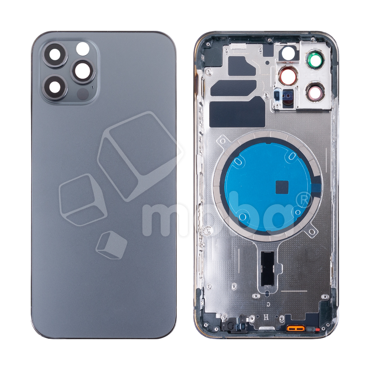 Корпус для iPhone 12 Pro (A2407) (1 Sim) Серый - Премиум