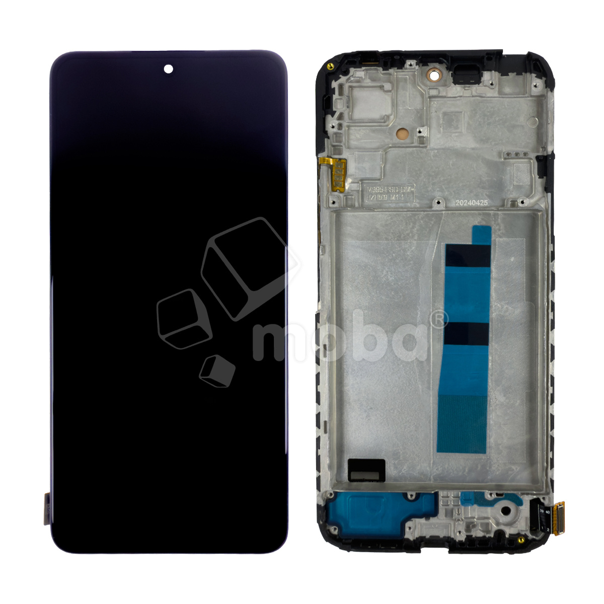 Дисплей для Xiaomi Redmi Note 12 4G (23021RAA2Y/23021RAAEG/23027RAD4I/23028RA60L) модуль с рамкой Черный - (In-Cell) (QHD, 300 Кд/м?)