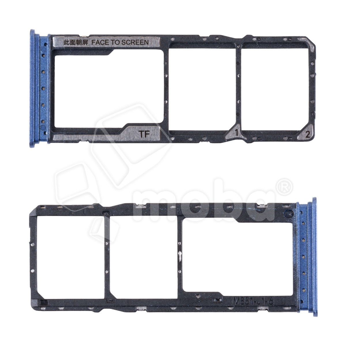 Держатель SIM для Xiaomi Redmi 15C 4G/Poco C85 4G (25078RA3EY/25078PC3EG) Синий