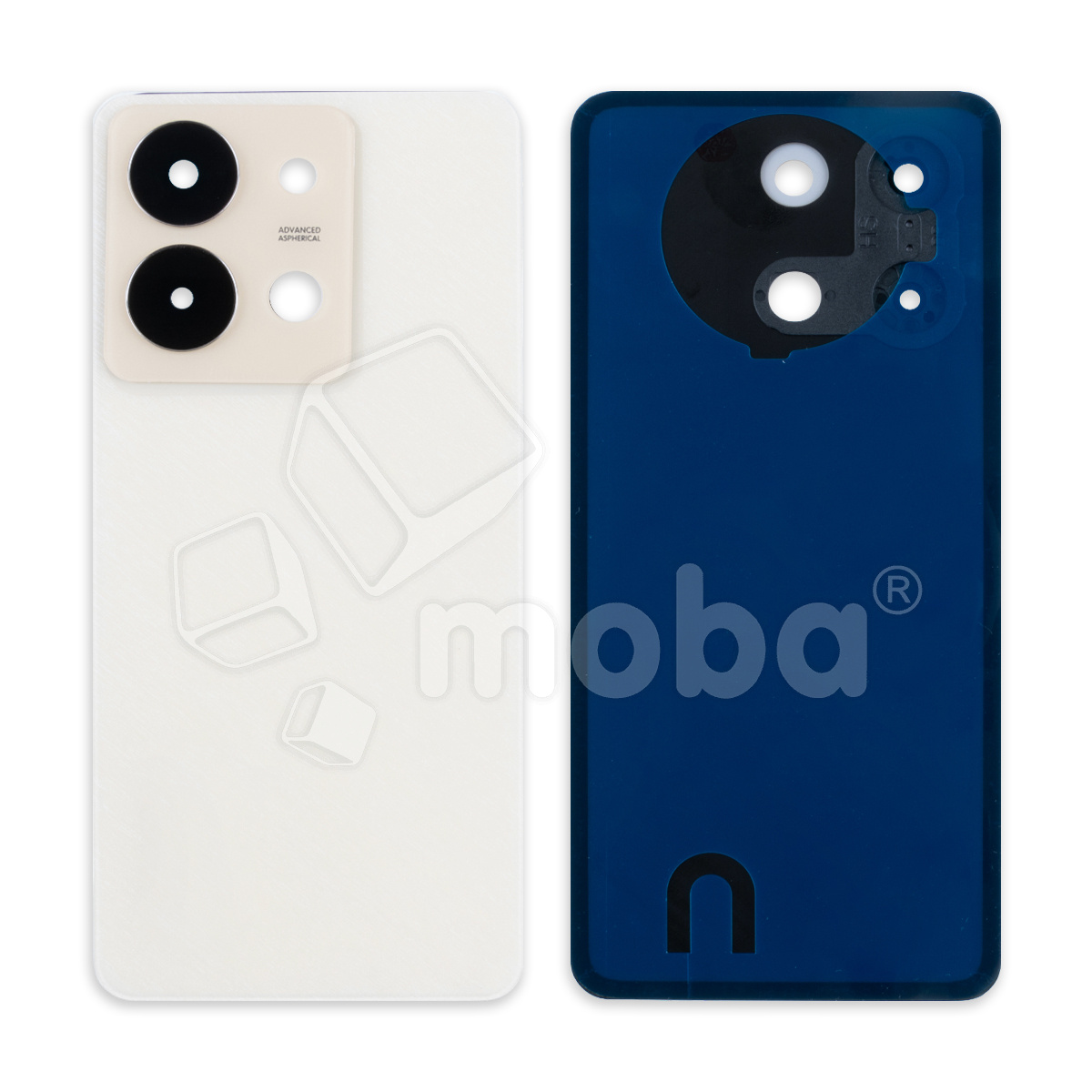 Задняя крышка для Vivo Y36 4G (V2247) Золото - Премиум