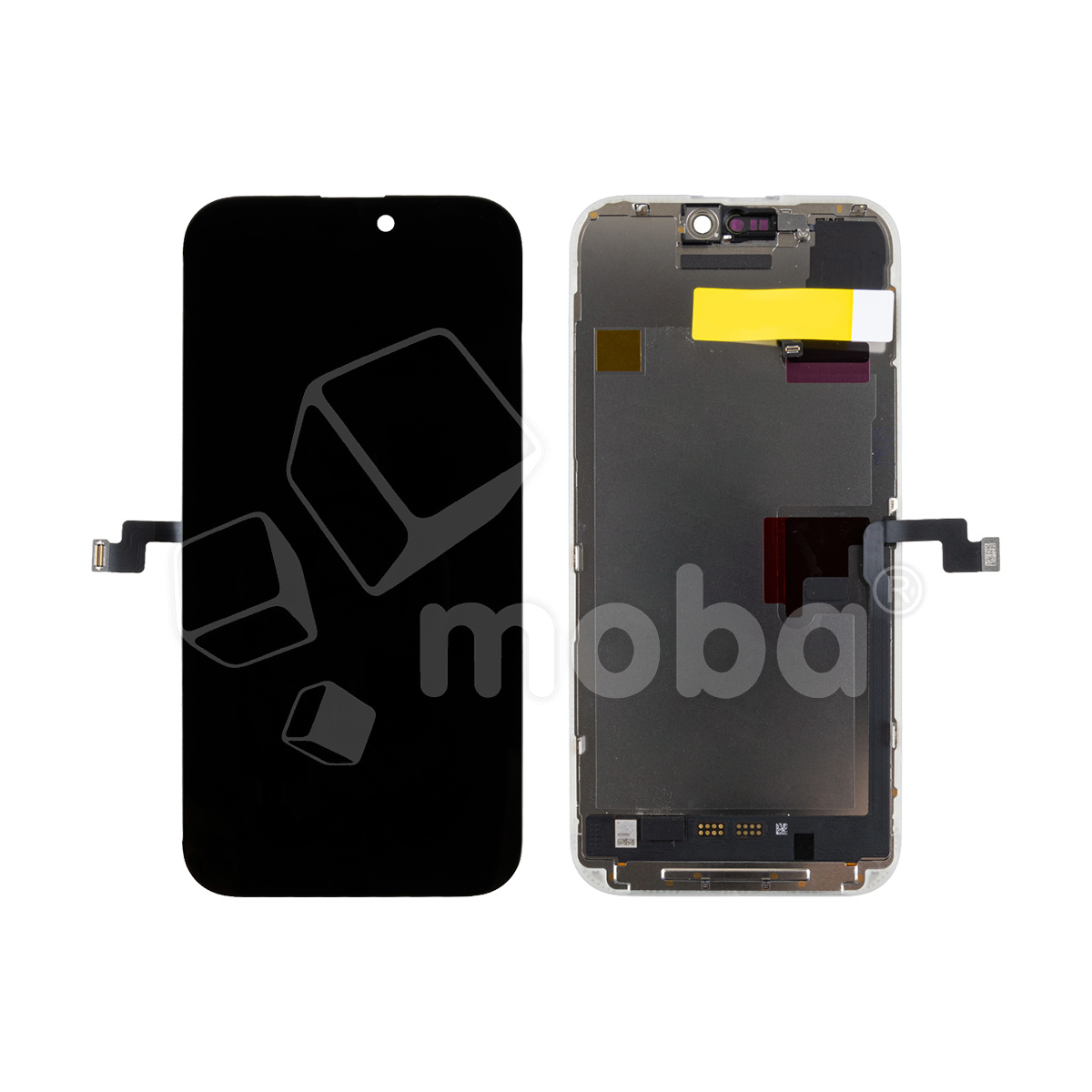Дисплей для iPhone 16 Pro Max (A3296) в сборе с тачскрином Черный - (Soft OLED, Full HD, 120 Гц) (с верификацией = с привязкой без ошибки)