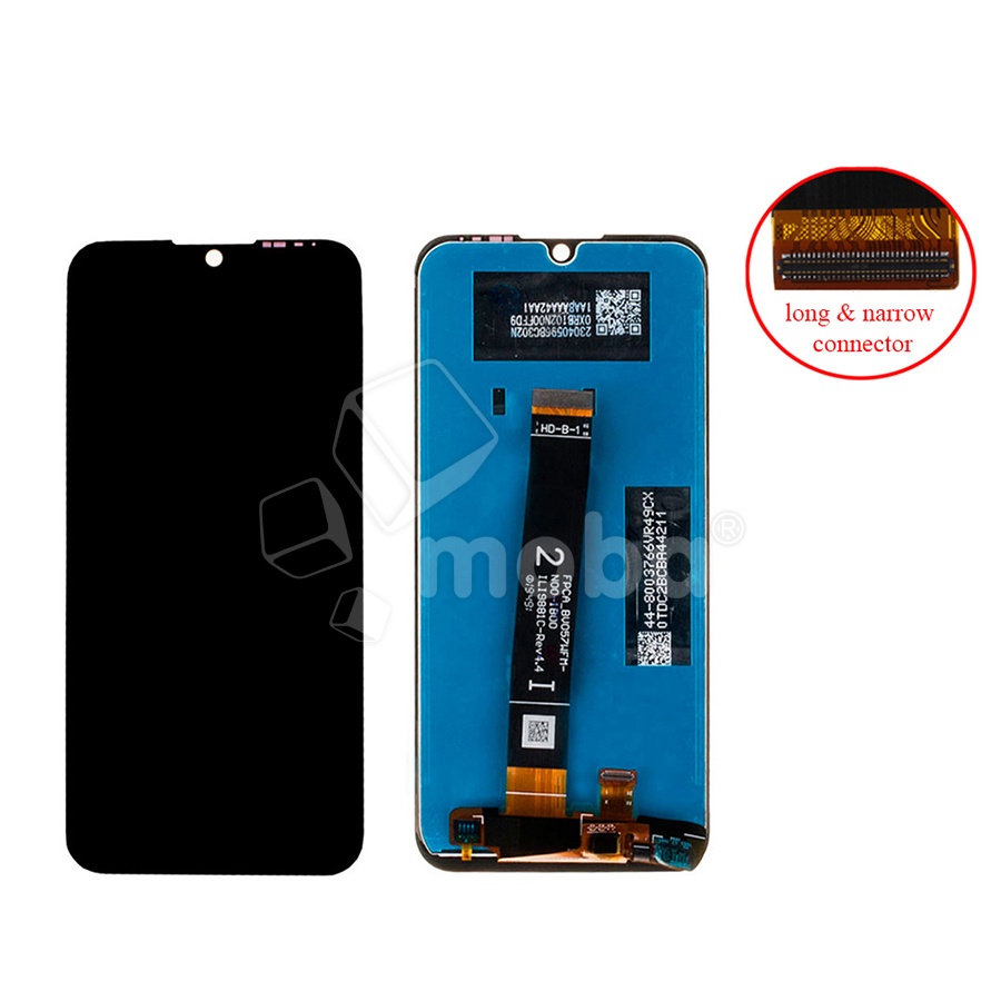 Дисплей для Huawei Y5 2019/Honor 8S/8S Prime (KSE-LX9/AMN-LX9/KSA-LX9) (Rev 4.4) в сборе с тачскрином Черный - Оптима (QHD, 250 Кд/м?)