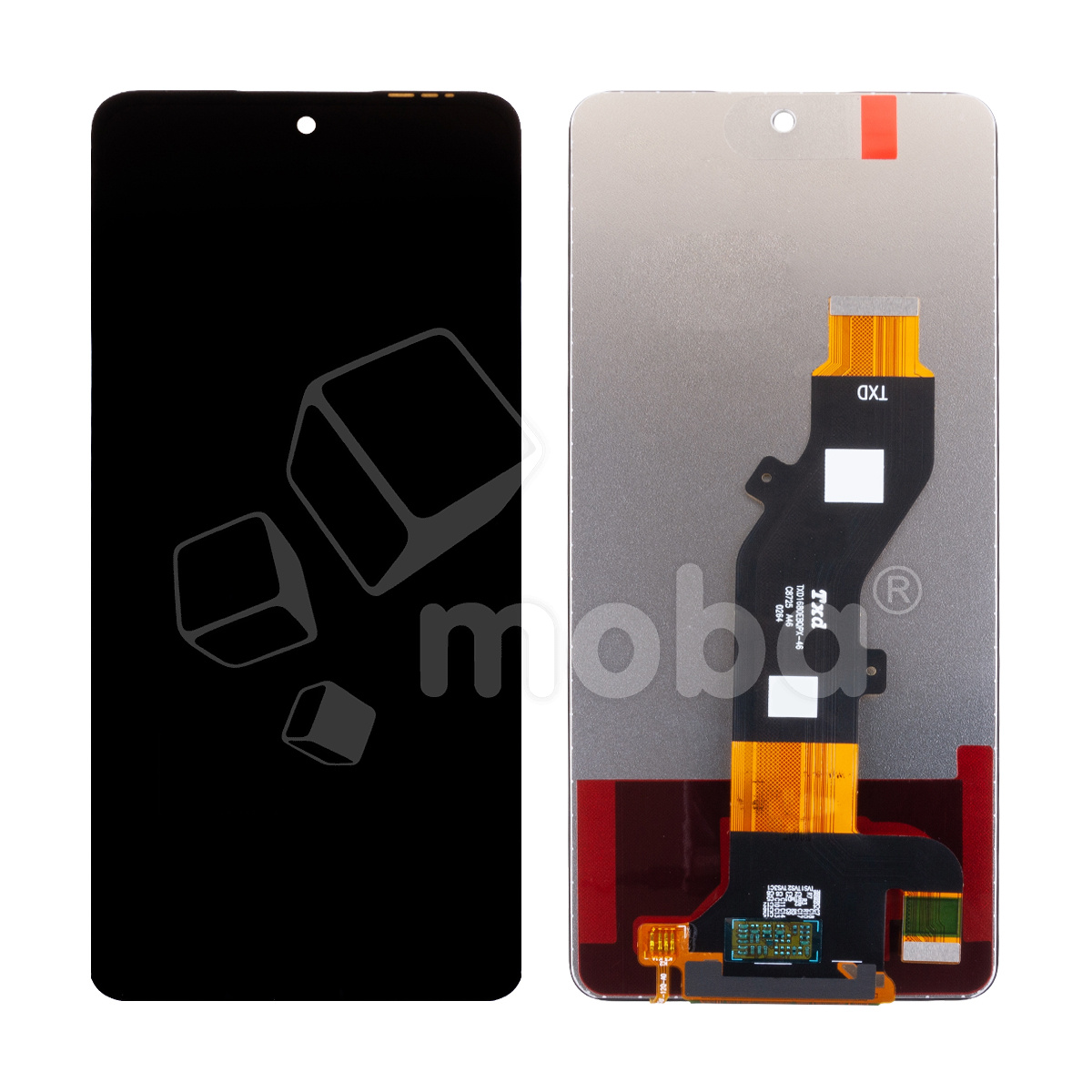 Дисплей для Tecno Spark 30 4G (KL6) в сборе с тачскрином Черный - Оптима
