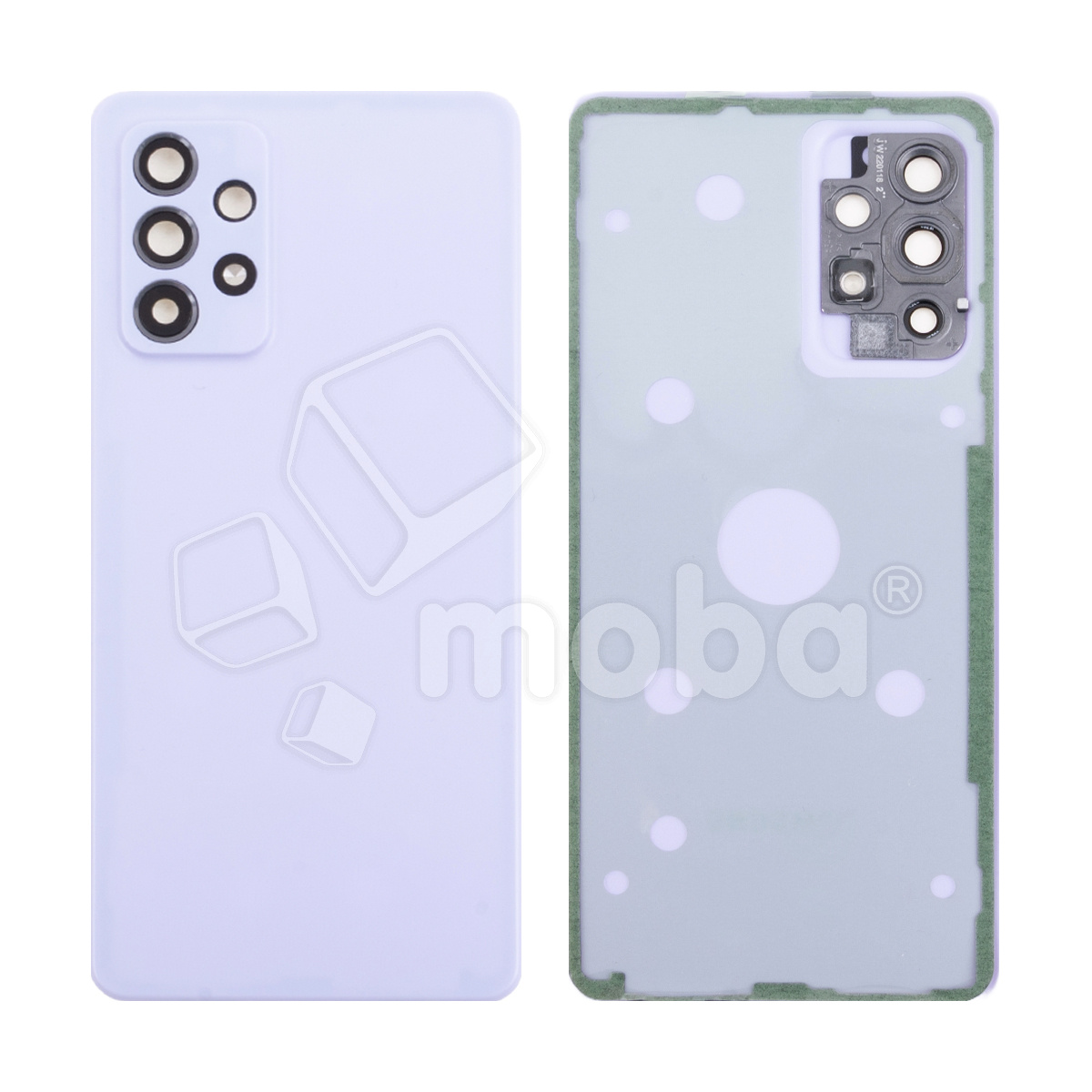 Задняя крышка для Samsung Galaxy A52/A52 5G/A52s 5G (A525F/A526B/A528B) Фиолетовый - Премиум