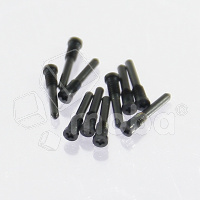 Винты для iPhone X/Xs/Xs Max/11/11 Pro/11 Pro Max/12/12 mini/12 Pro/12 Pro Max/13/13 mini/13 Pro/13 Pro Max/14/14 Pro/14 Plus/14 Pro Max/15/15 Pro/15 Plus/15 Pro Max/16/16e/16 Pro/16 Pro Max внешний (10 шт.) Черный