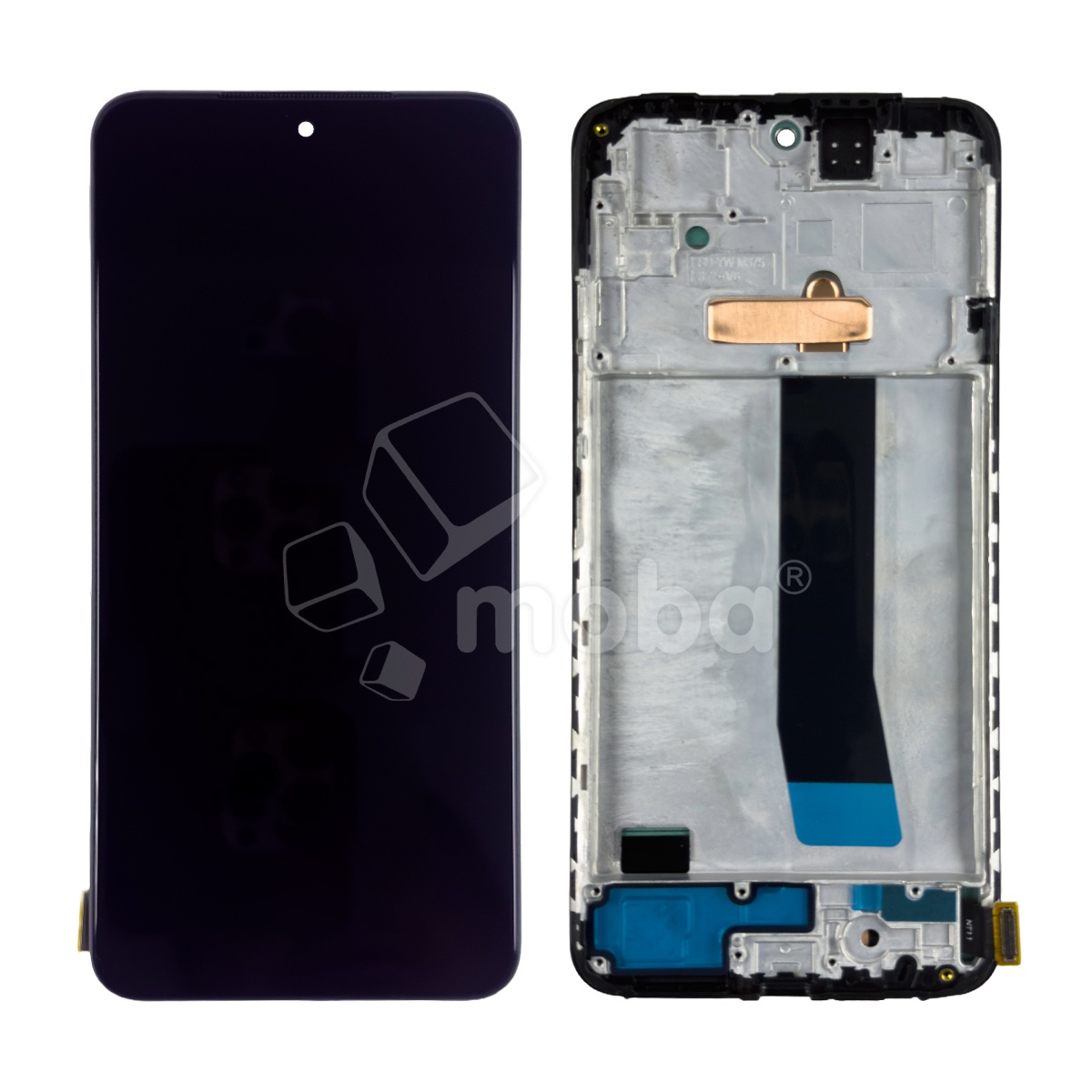 Дисплей для Xiaomi Redmi Note 11S 4G/Poco M4 Pro 4G (2201117SY/2201117SG/2201117PG) модуль с рамкой Черный - (In-Cell) (QHD, 300 Кд/м?)