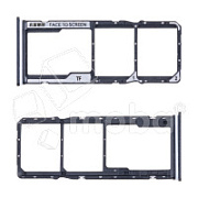 Держатель SIM для Xiaomi Redmi Note 12 4G/12S (23021RAA2Y/23030RAC7Y) Черный