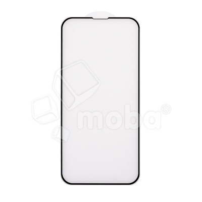 Защитное стекло "Матовое" для iPhone 13/13 Pro/14/16e Черный (Закалённое, полное покрытие)