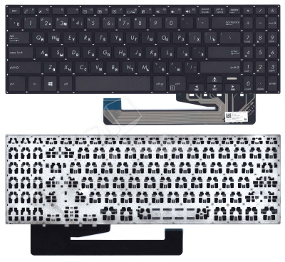 Клавиатура для ноутбука Asus YX560 черная