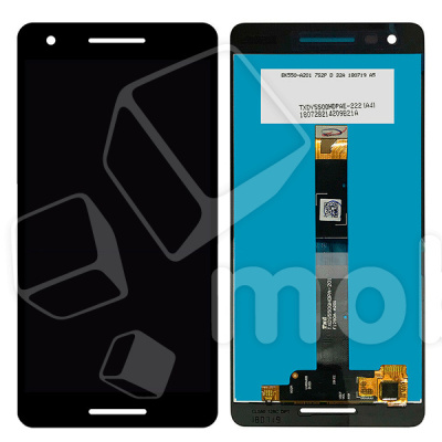 Дисплей для Nokia 2.1 2018 (TA-1080) в сборе с тачскрином Черный - Оптима