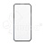 Защитное стекло "Оптима" для iPhone 16 Plus Черный (Закалённое, полное покрытие)