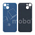 Задняя крышка для iPhone 13 (A2635) Синий (стекло, широкий вырез под камеру, логотип)