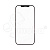 Стекло для переклейки iPhone 12 Pro Max в сборе с OCA пленкой Черный - OR (Mitsubishi)
