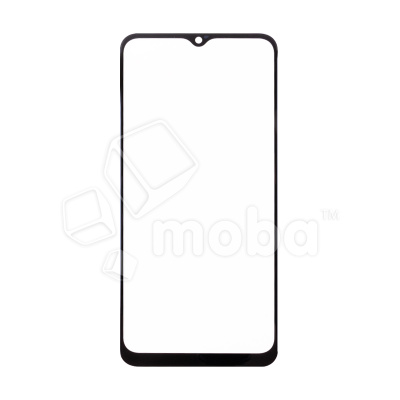 Стекло для переклейки Realme C30/Narzo 50i Prime (RMX3581/RMX3506) в сборе с OCA пленкой Черный - OR (Mitsubishi)