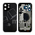 Корпус для iPhone 15 Pro Max (A3106) (1 Sim) Черный - Премиум