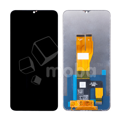 Дисплей для Realme C30 (RMX3581) в сборе с тачскрином Черный - Оптима